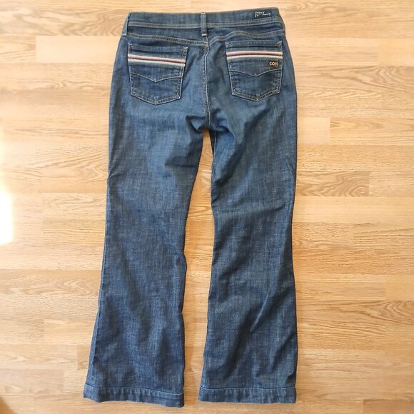 Citizens of Humanity Vintage Jerome Dehan Cape Cod Stretch Flare Jeans Size 29 - Picture 5 of 10